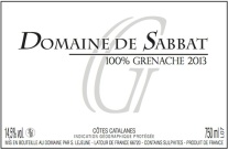 100% GRENACHE - I.G.P. Côtes Catalanes